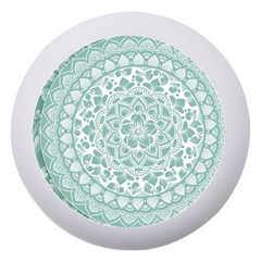 Round Ornament Texture Dento Box With Mirror by nateshop