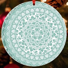 Round Ornament Texture Uv Print Acrylic Ornament Round by nateshop