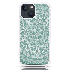 Round Ornament Texture Iphone 13 Mini Tpu Uv Print Case by nateshop