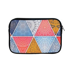 Texture With Triangles Apple Ipad Mini Zipper Cases by nateshop