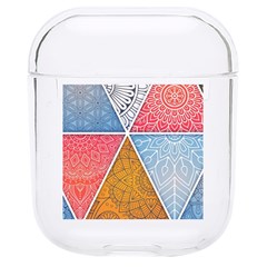 Texture With Triangles Hard Pc Airpods 1/2 Case by nateshop