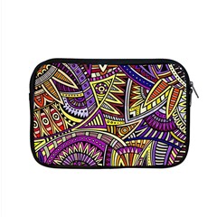 Violet Paisley Background, Paisley Patterns, Floral Patterns Apple Macbook Pro 15  Zipper Case by nateshop