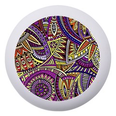 Violet Paisley Background, Paisley Patterns, Floral Patterns Dento Box With Mirror by nateshop