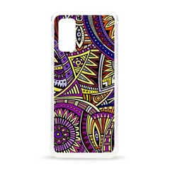 Violet Paisley Background, Paisley Patterns, Floral Patterns Samsung Galaxy S20 6 2 Inch Tpu Uv Case by nateshop