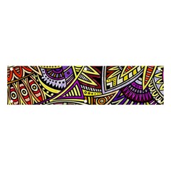 Violet Paisley Background, Paisley Patterns, Floral Patterns Banner And Sign 4  X 1  by nateshop