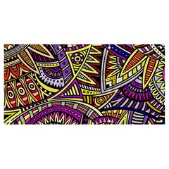 Violet Paisley Background, Paisley Patterns, Floral Patterns Banner And Sign 8  X 4  by nateshop