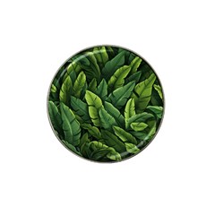 Green Leaves Hat Clip Ball Marker by goljakoff