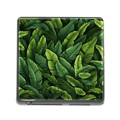 Green Leaves Memory Card Reader (square 5 Slot) by goljakoff