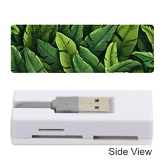 Green Leaves Memory Card Reader (stick) by goljakoff