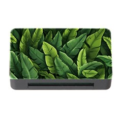 Green Leaves Memory Card Reader With Cf by goljakoff