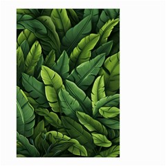 Green Leaves Small Garden Flag (two Sides) by goljakoff