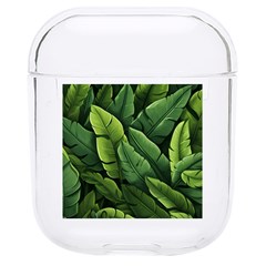 Green Leaves Hard Pc Airpods 1/2 Case by goljakoff