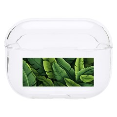 Green Leaves Hard Pc Airpods Pro Case by goljakoff