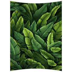 Green Leaves Back Support Cushion by goljakoff