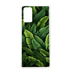 Green Leaves Samsung Galaxy Note 20 Tpu Uv Case by goljakoff