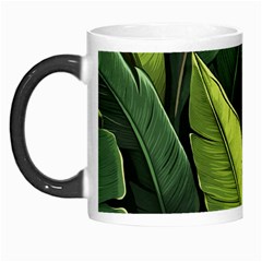 Banana Leaves Pattern Morph Mug by goljakoff