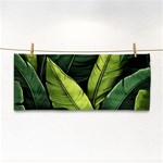 Banana leaves pattern Hand Towel Front