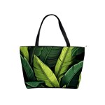 Banana leaves pattern Classic Shoulder Handbag Front