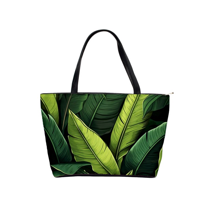 Banana leaves pattern Classic Shoulder Handbag