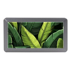 Banana Leaves Pattern Memory Card Reader (mini) by goljakoff