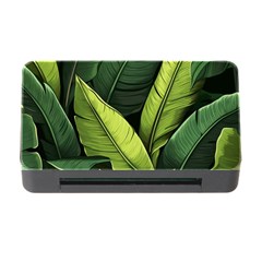 Banana Leaves Pattern Memory Card Reader With Cf by goljakoff