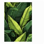 Banana leaves pattern Large Garden Flag (Two Sides) Front