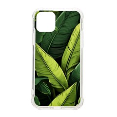 Banana Leaves Pattern Iphone 11 Pro 5 8 Inch Tpu Uv Print Case by goljakoff