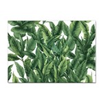 Tropical leaves Sticker A4 (100 pack) Front