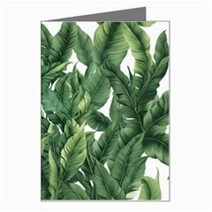 Tropical Leaves Greeting Card by goljakoff