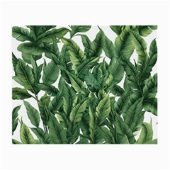 Tropical Leaves Small Glasses Cloth (2 Sides) by goljakoff