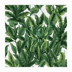 Tropical Leaves Medium Glasses Cloth (2 Sides) by goljakoff