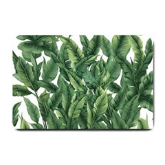 Tropical Leaves Small Doormat by goljakoff