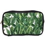 Tropical leaves Toiletries Bag (Two Sides) Back