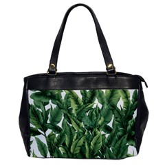 Tropical Leaves Oversize Office Handbag by goljakoff