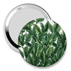 Tropical Leaves 3  Handbag Mirrors by goljakoff