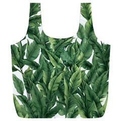 Tropical Leaves Full Print Recycle Bag (xxl) by goljakoff