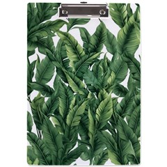 Tropical Leaves A4 Acrylic Clipboard by goljakoff