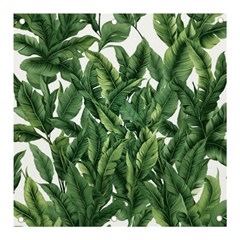 Tropical Leaves Banner And Sign 3  X 3  by goljakoff