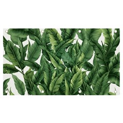 Tropical Leaves Banner And Sign 7  X 4  by goljakoff