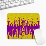 Yellow And Purple In Harmony Small Mousepad Front