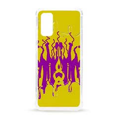 Yellow And Purple In Harmony Samsung Galaxy S20 6 2 Inch Tpu Uv Case by pepitasart