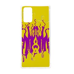 Yellow And Purple In Harmony Samsung Galaxy Note 20 Tpu Uv Case by pepitasart