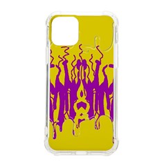 Yellow And Purple In Harmony Iphone 11 Pro 5 8 Inch Tpu Uv Print Case by pepitasart