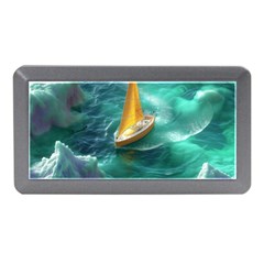 Valley Night Mountains Memory Card Reader (mini) by Cemarart