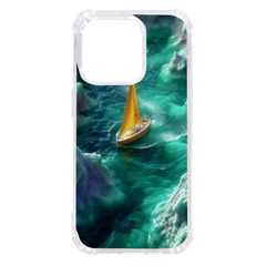 Valley Night Mountains Iphone 14 Pro Tpu Uv Print Case by Cemarart