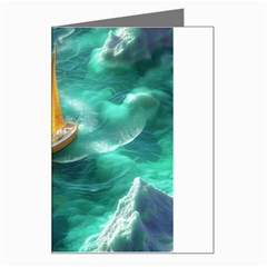 Dolphin Sea Ocean Greeting Card by Cemarart