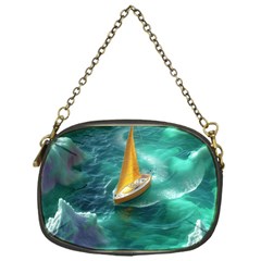 Dolphin Sea Ocean Chain Purse (one Side) by Cemarart