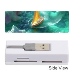 Dolphin Sea Ocean Memory Card Reader (stick) by Cemarart