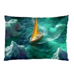 Dolphin Sea Ocean Pillow Case (Two Sides) Back