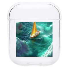 Dolphin Sea Ocean Hard Pc Airpods 1/2 Case by Cemarart